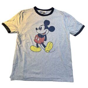 DISNEY - MICKEY MOUSE Retro Inspired Gray T-Shirt A ...